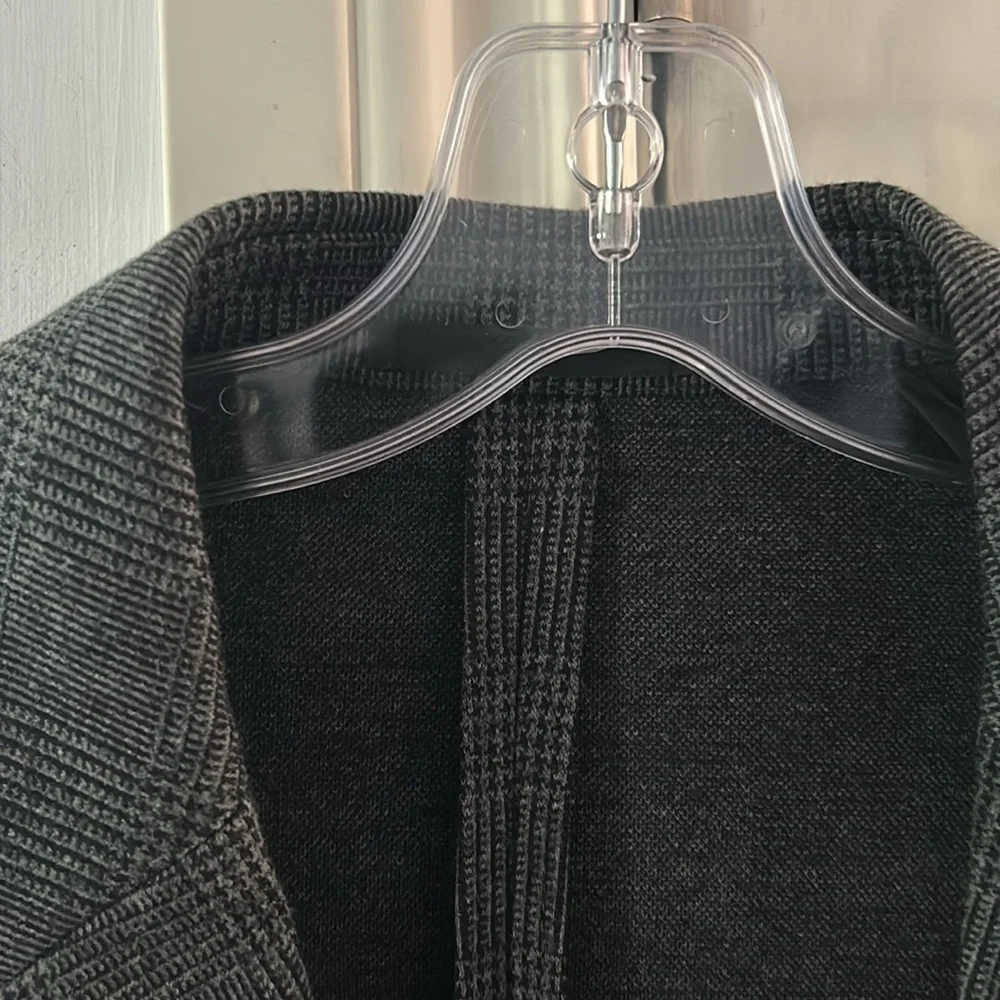 NWT Uniqlo grey comfort 2b jacket plaid xs - Picture 4 of 13